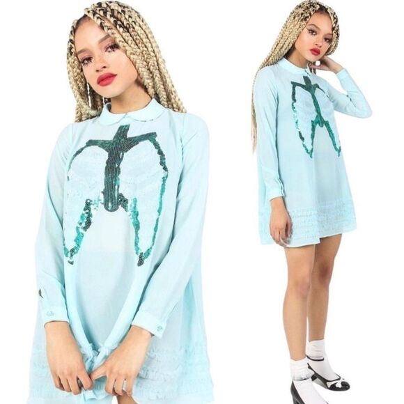 NWT Iron Fist Sparkle Dress - Picture 3 of 4